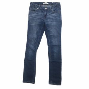 LEVI’S 711 Skinny Fit Jeans Low Rise Straight Leg Stretch Girls 12 Regular